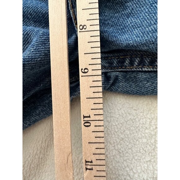Levi Strauss 5 Pocket Blue Denim Jeans Boy's Size 8 Reg Made In USA 1998 - Picture 9 of 15